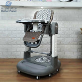 High Chair 3 in 1 walker -Swing-  highchair ( Gray)